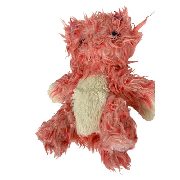 Moose Toys Plush Pink Fuzzy Furry Scruff 10 in Tall 2018 YKJ19 Stuffed Animal To - Picture 2 of 7